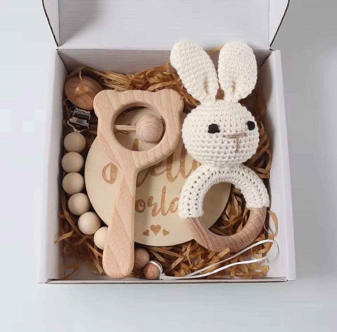 Crochet Bunny Gift Set