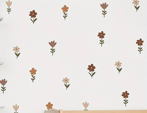 Floral wall stickers