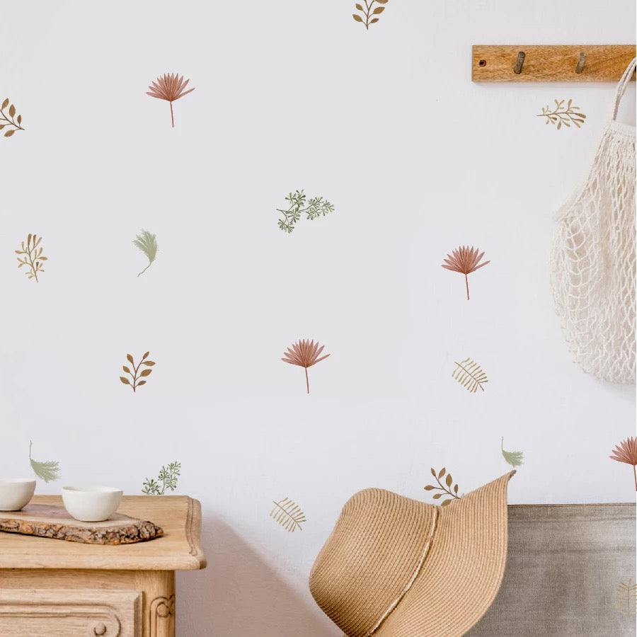 Botanical wall stickers