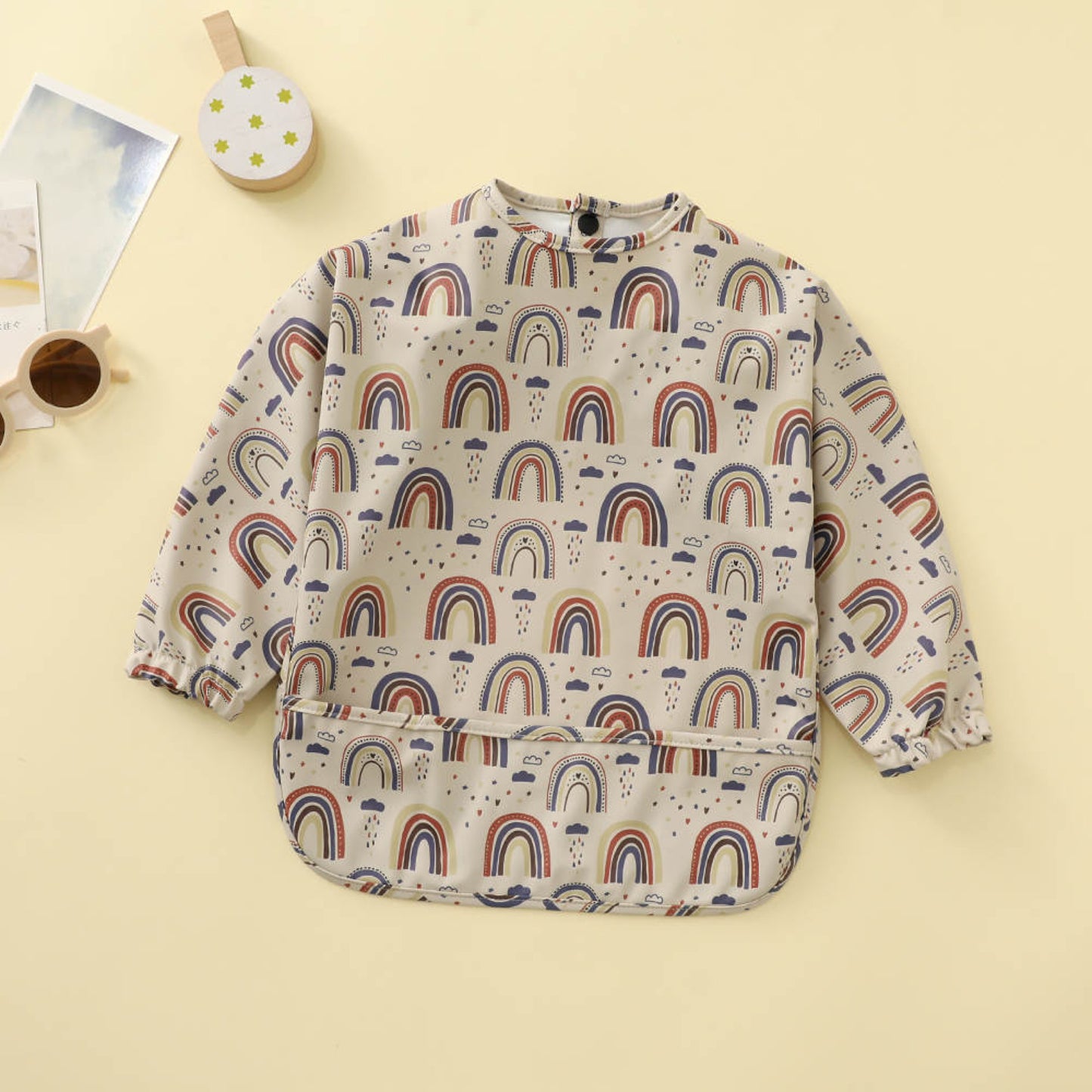 Rainbow weaning apron