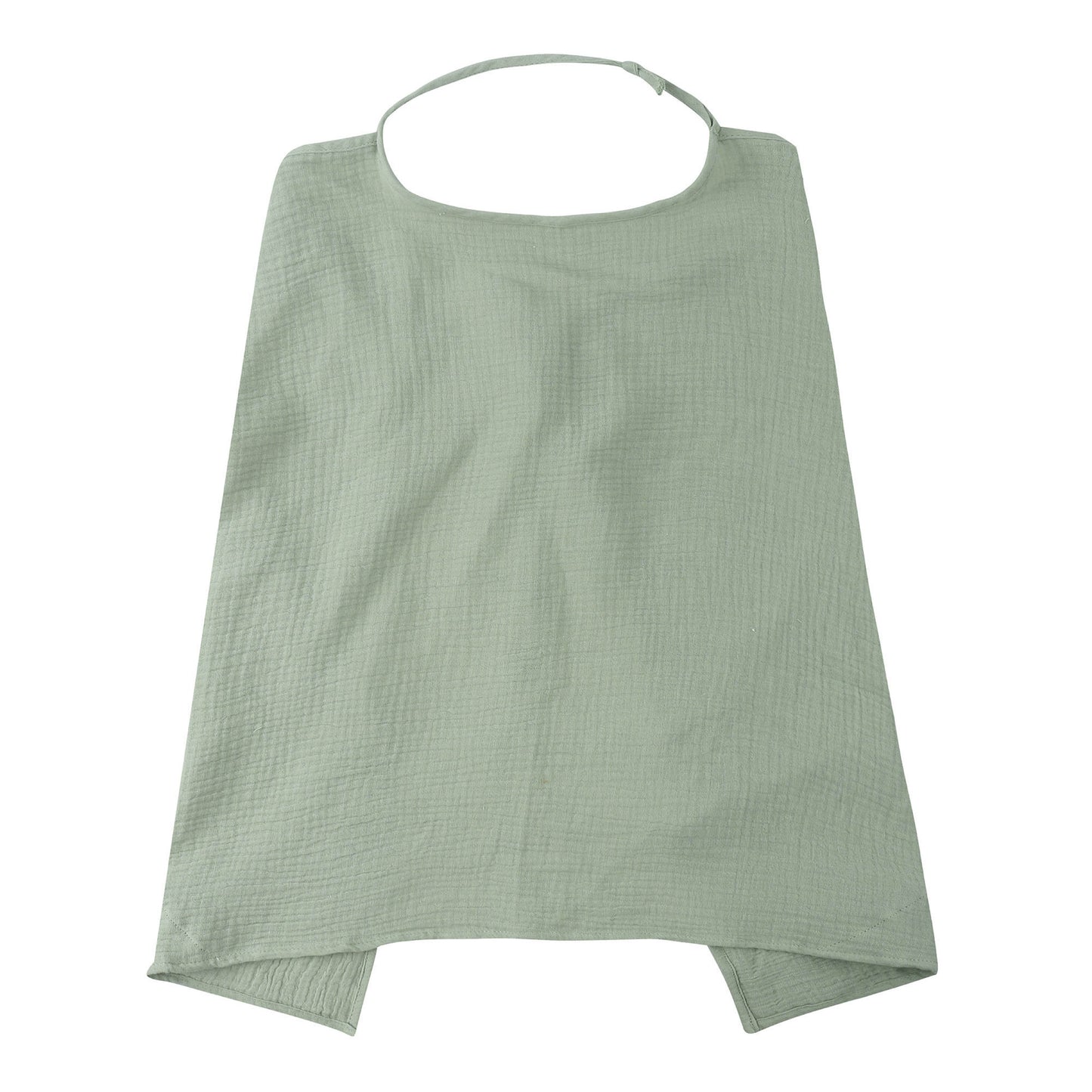 Cotton nursing cover - sage