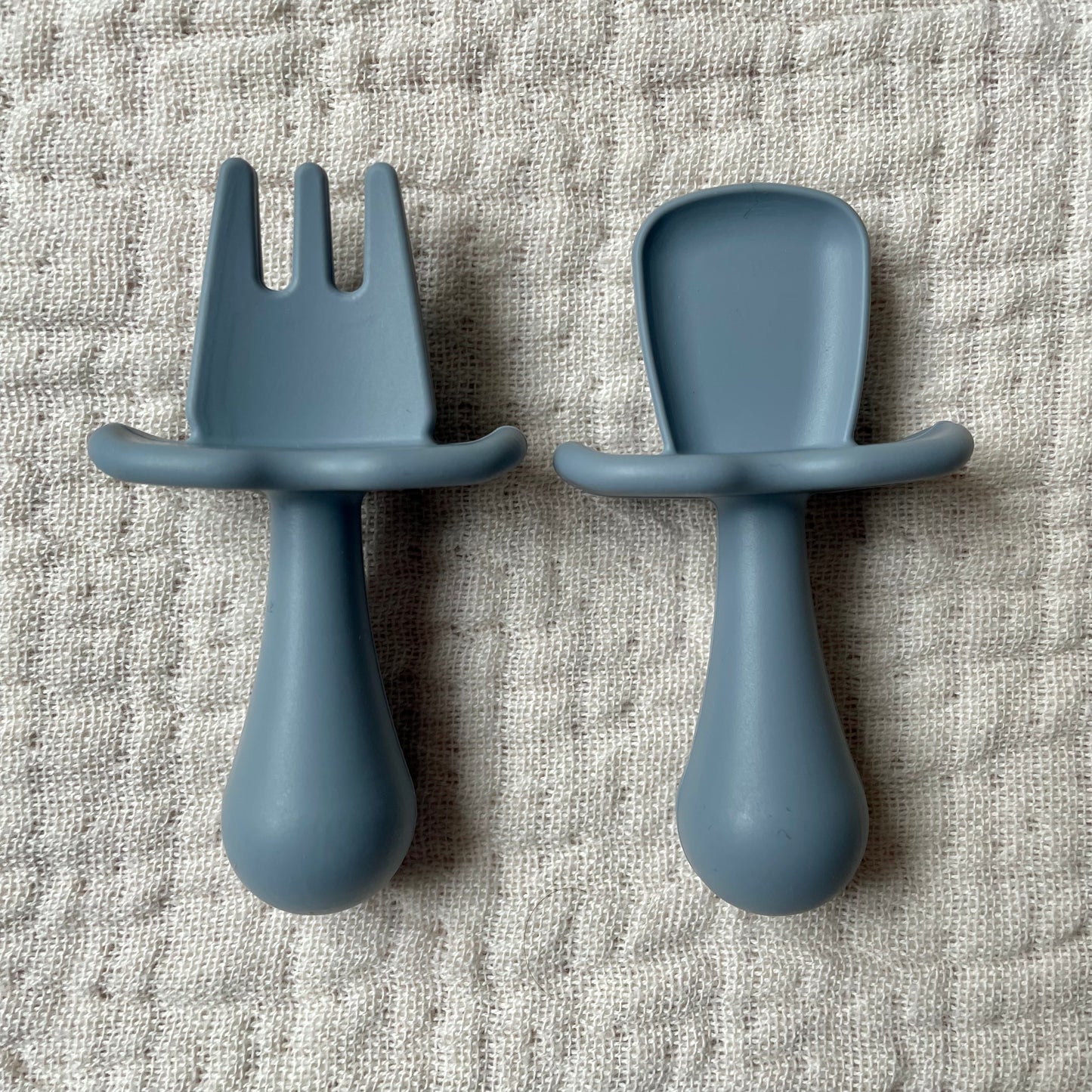 Premier set de couverts - bleu acier