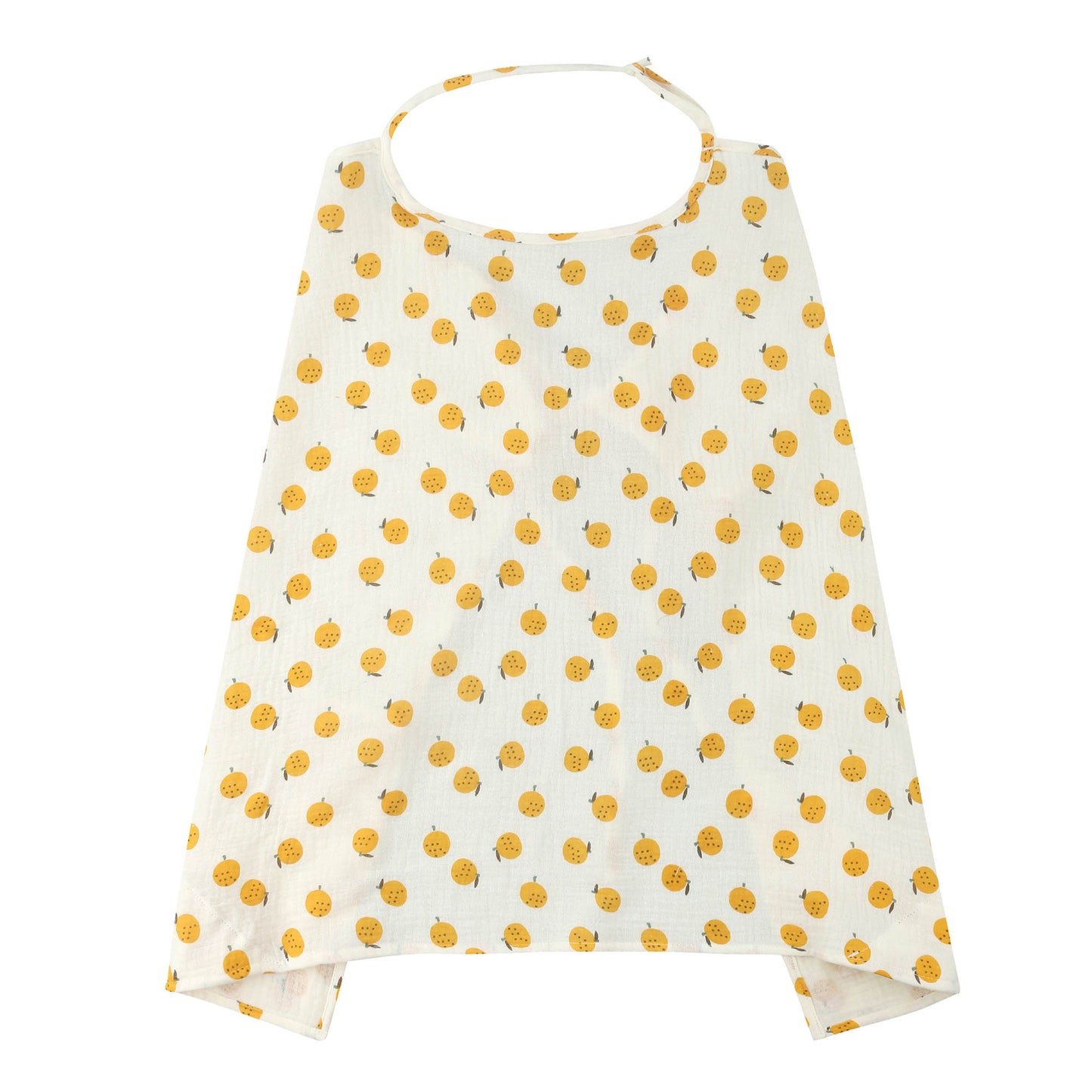 Cotton nursing cover - oranges print