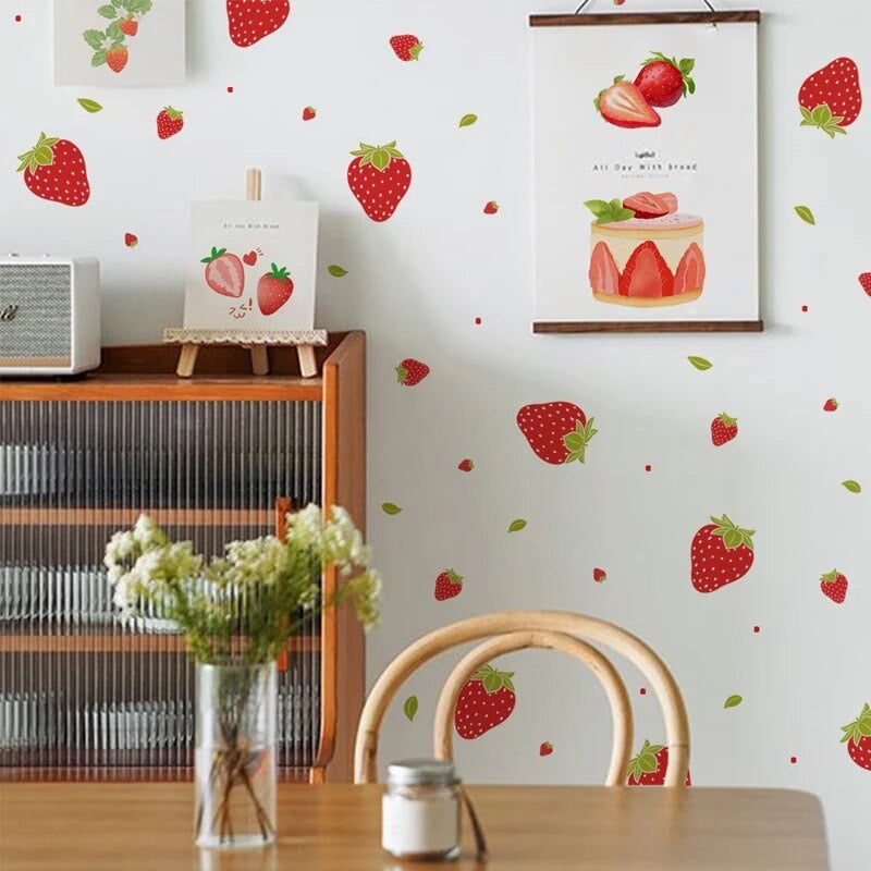 Strawberry Wall Stickers