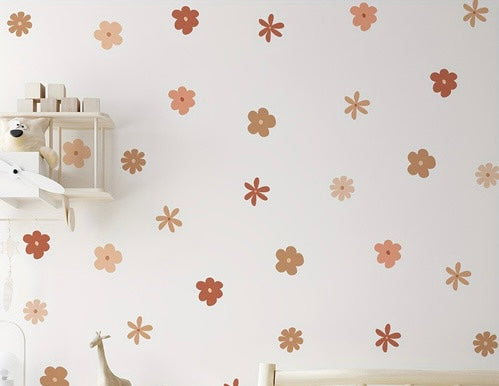 Retro Flower wall stickers