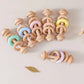 Wooden Beaded Rattles – Natural Baby Sensory Toy