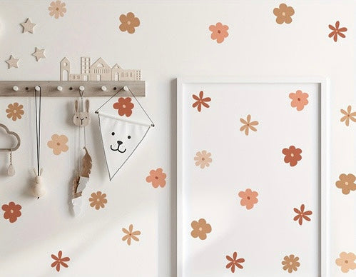 Retro Flower wall stickers