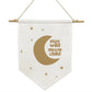 Drapeau enfant lune 