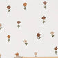 Floral wall stickers