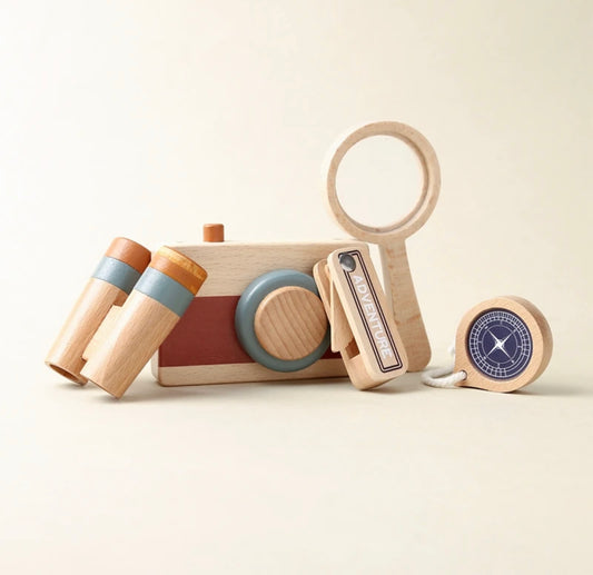 Adventure Essentials: 5-Piece Wooden Discovery Set