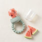 Watermelon weaning dummy lifestyle — Natural Nursery natural silicone soother